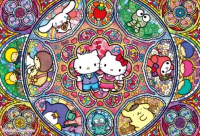 Jigsaw Puzzle SANRIO series Hello Kitty 1000 pieces Japan BEVERLY 31-498 