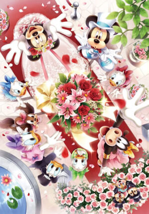 Disney Jigsaw Puzzle 1000 Pieces Mickey Sweet Wedding 1000-368 