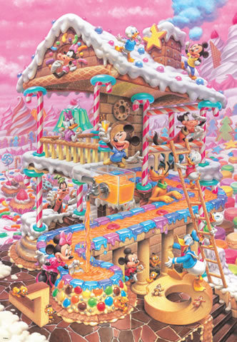 Disney Jigsaw Puzzle 1000 Pieces Mickey Sweet Wedding 1000-368