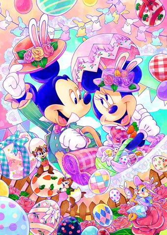 Tenyo Japan 300 Piece Jigsaw Puzzle Disney Sweet Wedding Dream 30.5 x 43 cm 