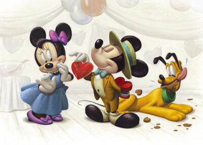 Tenyo Japan Jigsaw Puzzle DG-2000-533 Disney Mickey Mouse Art